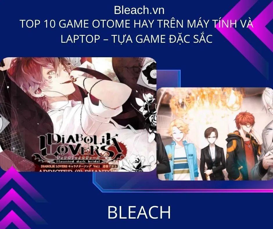 Top 10 game otome hay trên máy tính và laptop – Tựa game đặc sắc